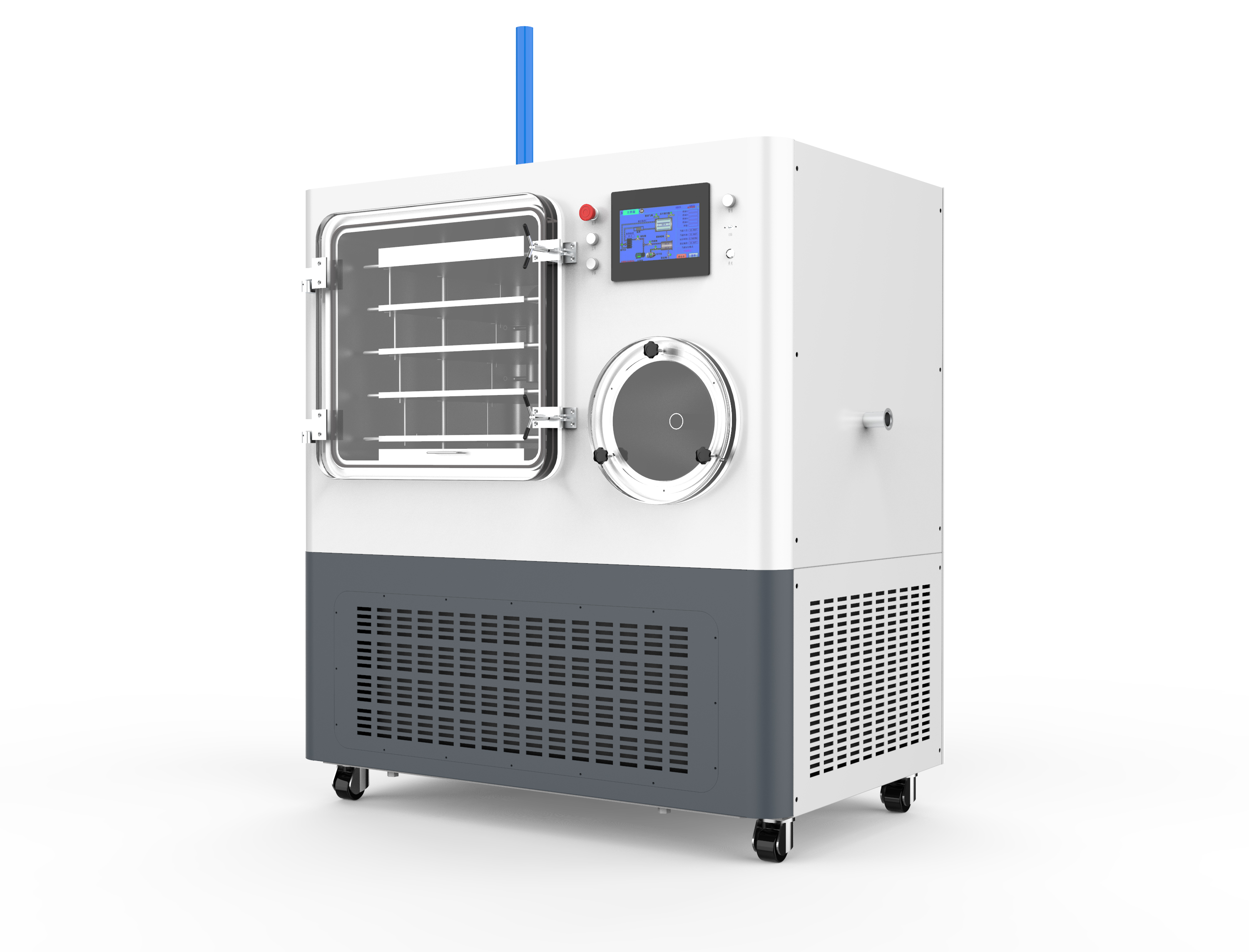   真空冷冻干燥机GIPP-100FDB（1㎡/硅油加热/压盖型）